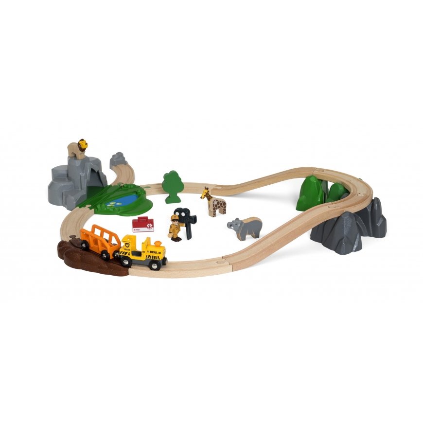 BRIO RAILWAY Safari Adventure Set, 33960 – 3