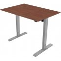Desk, electrically adjustable, 75x120cm, regulacja rozstawu 500mm, gray, 70 kg nośność, ergo Desk, electrically adjustable, 75x120cm, regulacja rozstawu 500mm, gray, 70 kg nośność, ergo