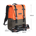 Kampf K&F Concept Urban Wander 20 l photo backpack - orange