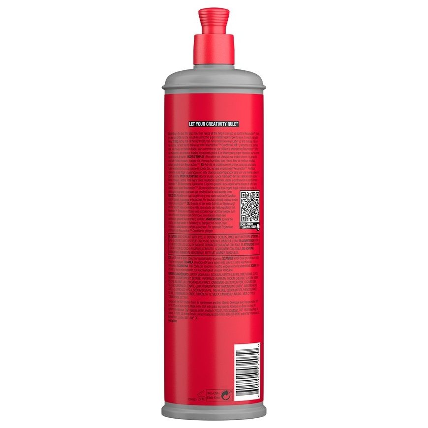 Tigi Bed Head Resurrection Super Repair Shampoo - regenerating szampon do włosów weakych i łamliwych, 750ml – 2