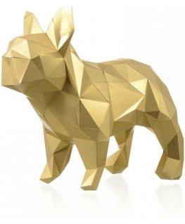 Beldizart Wizardi 3D Papercraft Kit Bulldog PP-2BMA-GLD