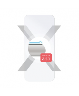 Fixed Pataisyta ekrano apsauga | Apple | iPhone 16 | Grūdintas stiklas | Skaidrus | 2.5D