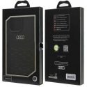 Dėklas Audi Synthetic Leather iPhone 16 Pro Max 6.9" juoda/juodas hardcase AU-TPUPCIP16PM-GT/D2-BK Dėklas Audi Synthetic Leather iPhone 16 Pro Max 6.9" juoda/juodas hardcase AU-TPUPCIP16PM-GT/D2-BK