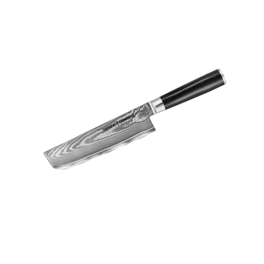 Samura DAMASCUS Universāls virtuves Nakiri nazis 167mm no AUS 10 – 2