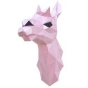 Beldizart WIZARDI 3D popieriniai amatų modeliai Lama (rožinė) PP-1LAM-PIN