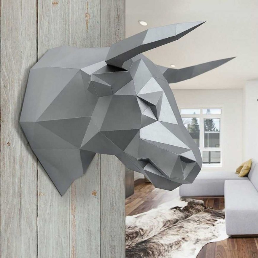 Beldizart Wizardi 3D Papercraft Kit Bull