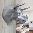 Beldizart Wizardi 3D Papercraft Kit Bull PP-1BUL-SLV Beldizart Wizardi 3D Papercraft Kit Bull PP-1BUL-SLV