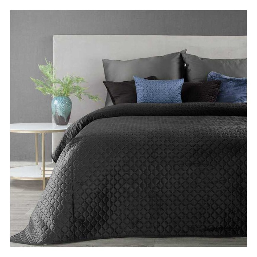 Decorative throw 70x160 Dimon Eurofirany black for armchair Bedspread – 2