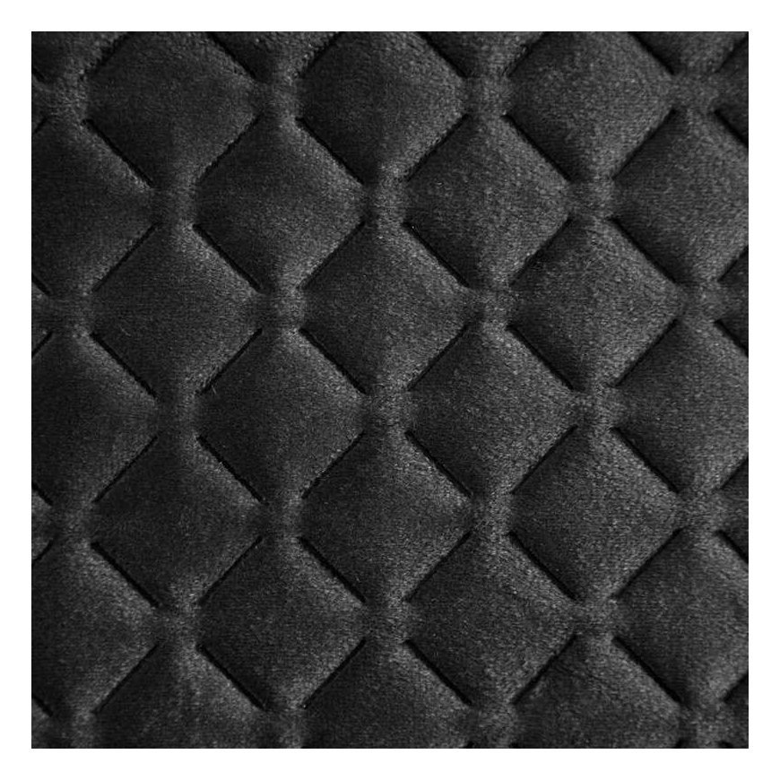 Dekoratyvinis metimas 70x160 Dimon Eurofirany juoda foteliui Lovatiesė – 3
