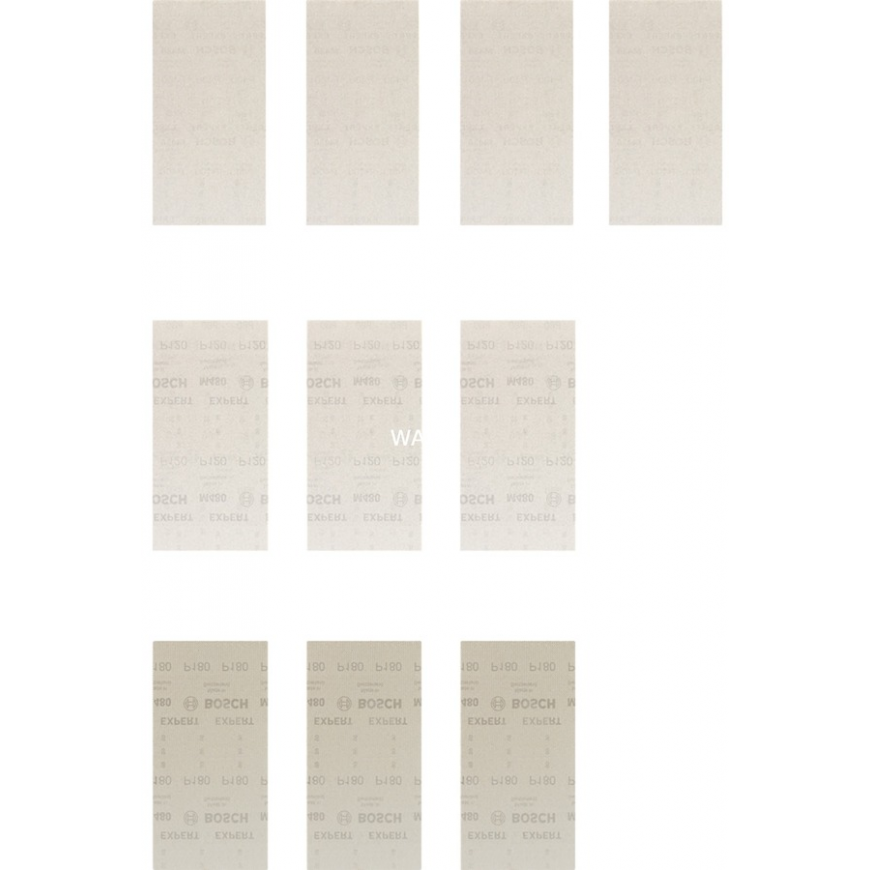 Šlifavimo tinklelis Bosch M480 115x230 mm P80/120/180 10 vnt. – 3
