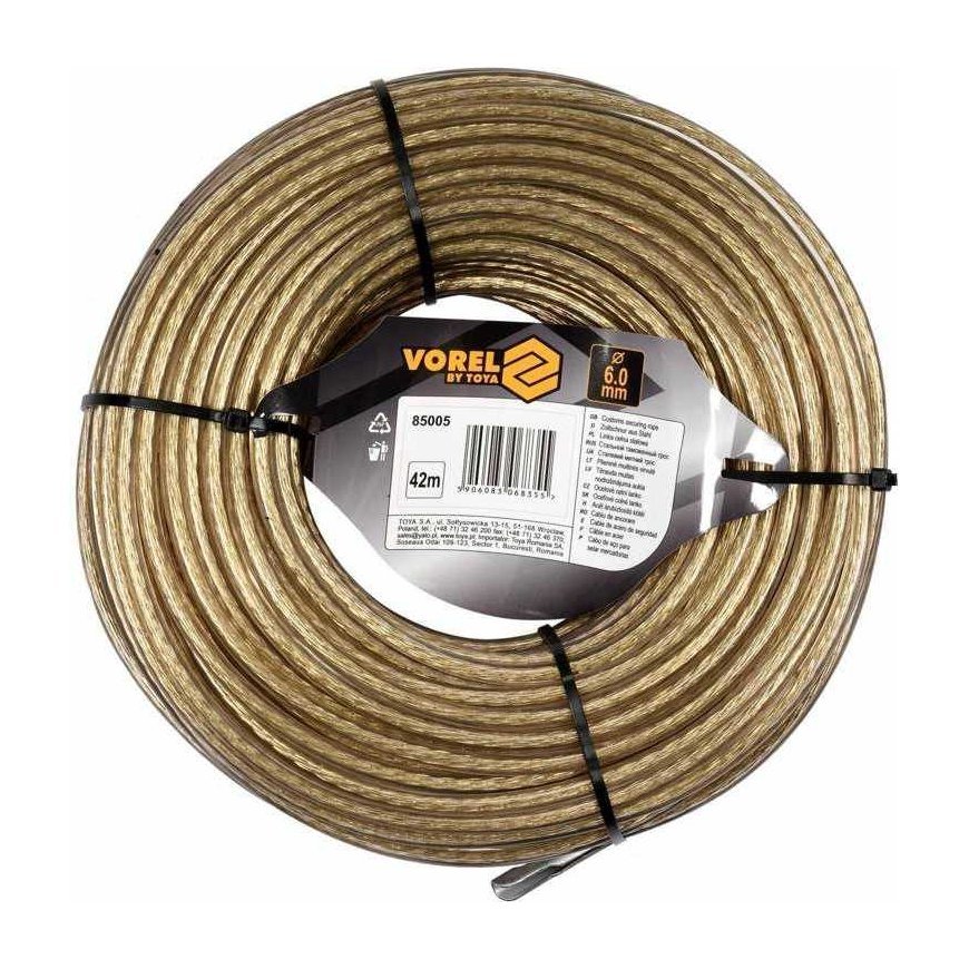 Toya VOREL LINKA CELNA STALOWA 6mm*42m