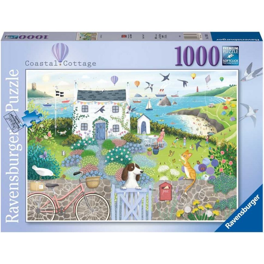 Dėlionė Ravensburger kotedžas pakrantėje