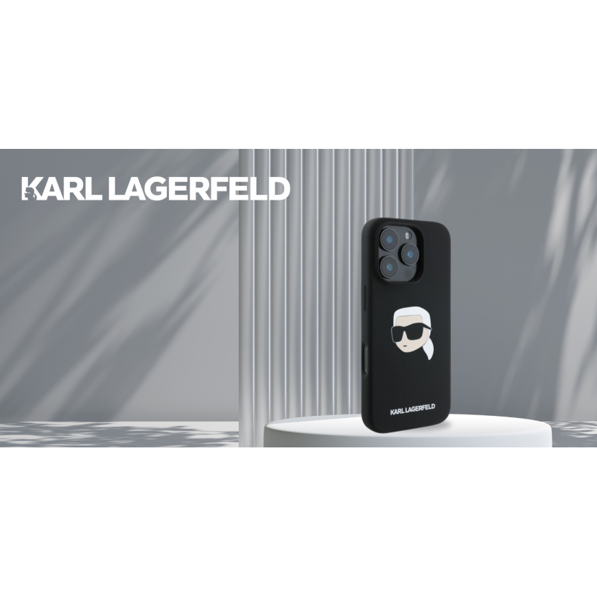 Karl Lagerfeld KLHMP16SSCMKCRHP iPhone 16 6.1" różowy|pink hardc