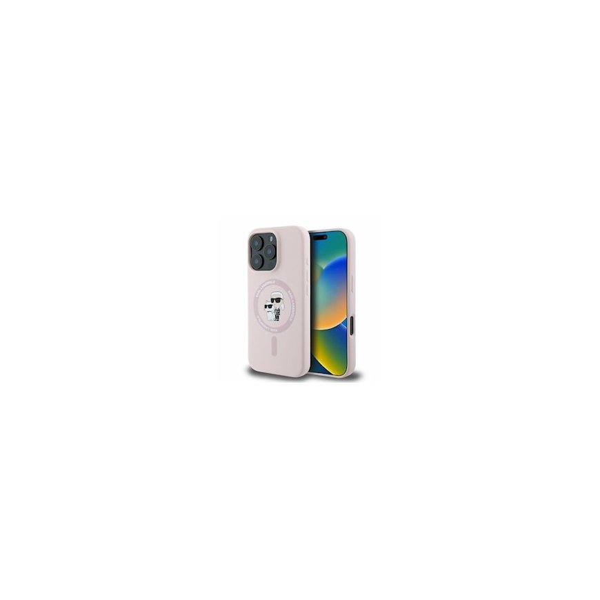 Karl Lagerfeld KLHMP16SSCMKCRHP iPhone 16 6.1" różowy|pink hardc – 2