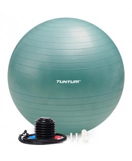 Tunturi Gymball with pump 55cm, Antiburst, Petrol