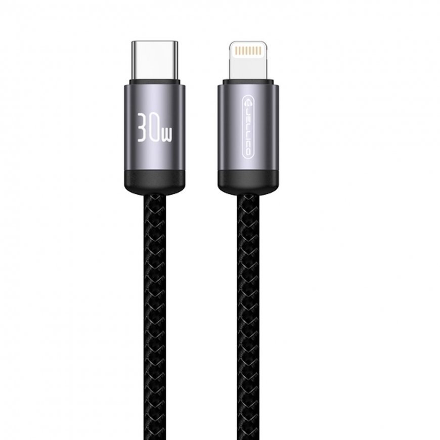 Jellico B27 Woven Cotton iPhone & iPad USB-C to Lightning Data &