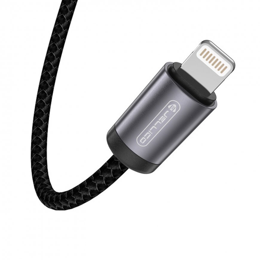 Jellico B27 Woven Cotton iPhone & iPad USB-C to Lightning Data & – 3