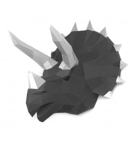 Beldizart Wizardi 3D Papercraft Kit Dinosaur Tops - Graphite PP-1TPS-2GS