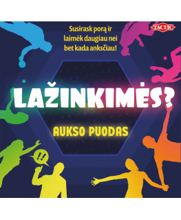 TACTIC Žaidimas „Lažinkimės? Aukso puodas“, LT