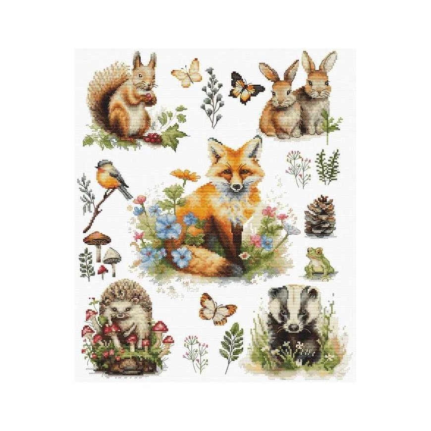 luca S Embroidery kit 30x36cm SBU5057