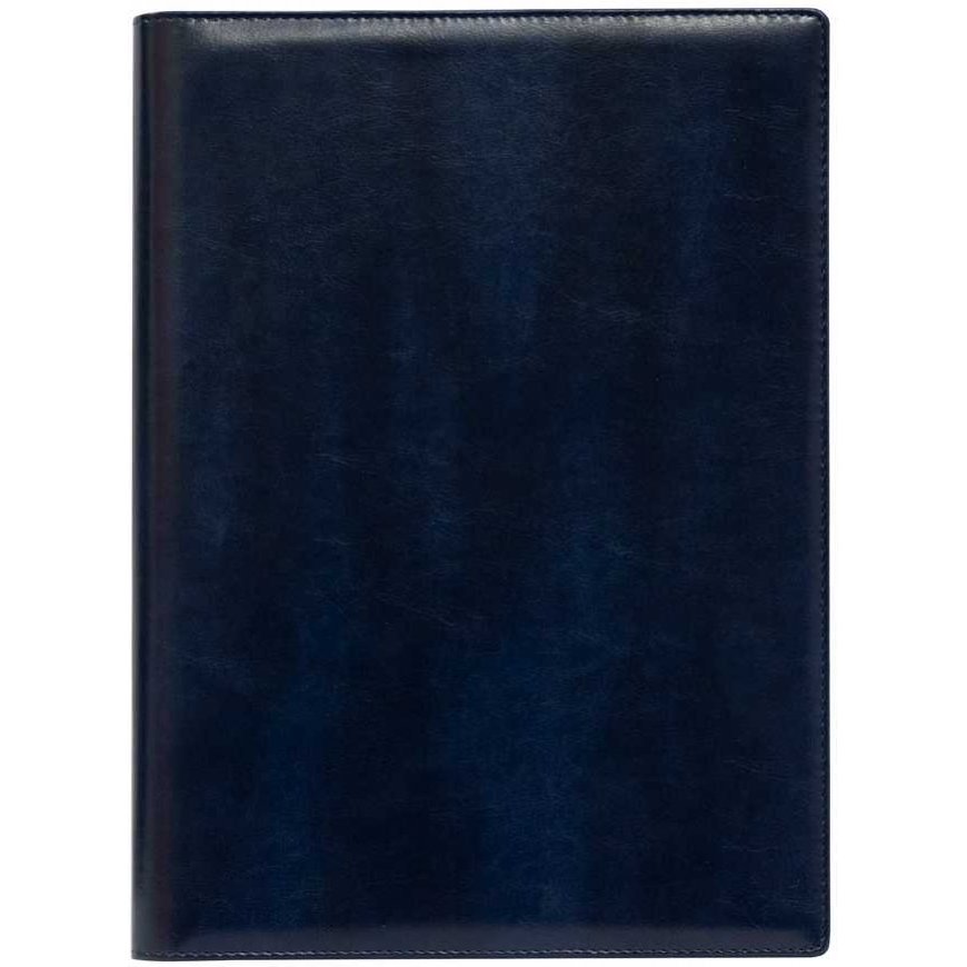 Timer Calendar SENATOR DAY Spirex 2025, A4, PU, dark blue