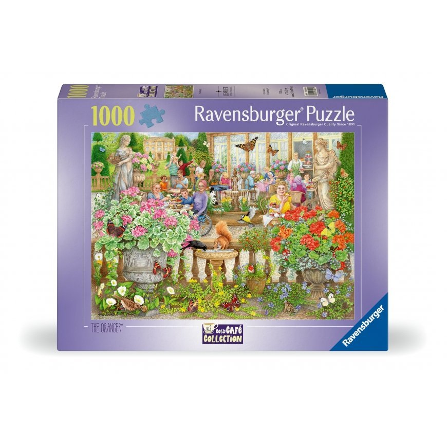 Ravensburger pusle 1000 tk Kohvik looduse keskel