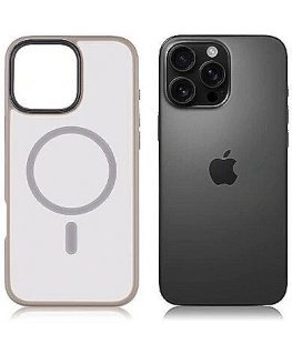 Mocco Signature MagSafe Back Case for Apple iPhone 16