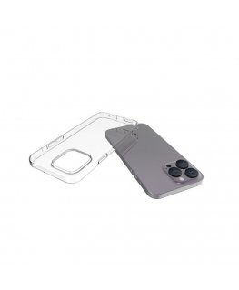 Apple iPhone 15 Pro Max Clear Silicone Case 1.5mm TPU Transparent