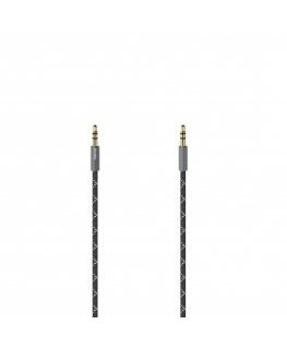 Hama 00205129 Audio Cable 0.75 m 3.5mm Black/Grey