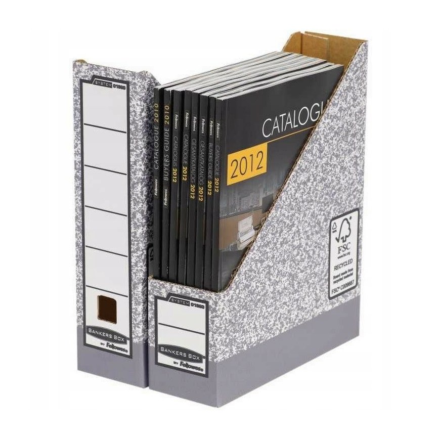 Fellowes na literaturę 10 szare FSC
