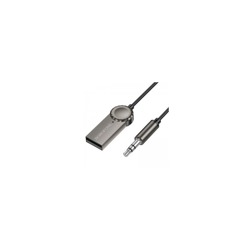 Borofone Audio Bluetooth Receiver AUX BC56 Peaceful grey – 2