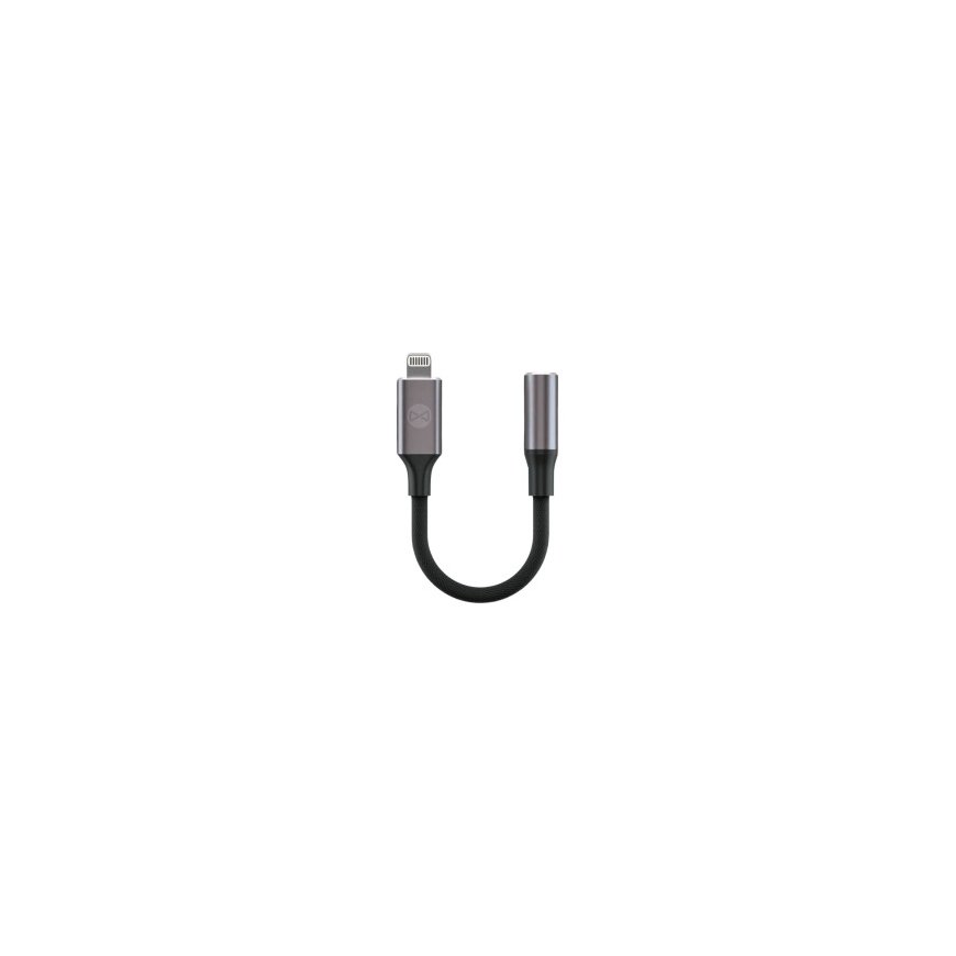 Forever adapter audio AJL-01 jack 3,5 mm - Lightning black – 2