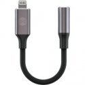 Forever adapter audio AJL-01 jack 3,5 mm - Lightning black Forever adapter audio AJL-01 jack 3,5 mm - Lightning black