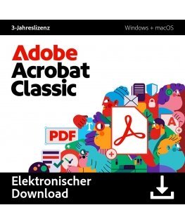 Adobe Acrobat Classic 3Y Download Code