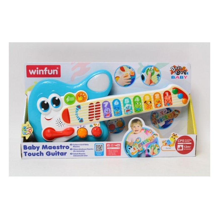 B/O puutetundlik kitarr 40x6x22 WB SMILY PLAY 230802 AN