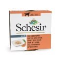 SCHESIR Kana papaiaga tarretises - märg koeratoit - 150g SCHESIR Kana papaiaga tarretises - märg koeratoit - 150g
