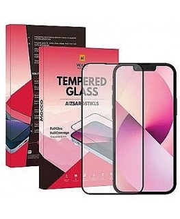Mocco Full Glue Signature Edition Tempered Glass Full Coverage with Frame Apple iPhone 16 Pro
