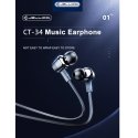 Jellico CT-34 Универсальные наушники с Микрофоном и Пультом 3.5