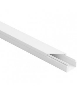 Elektripaigaldusribade komplekt WHITE LS 25x18 2m (PAKEND 10tk)