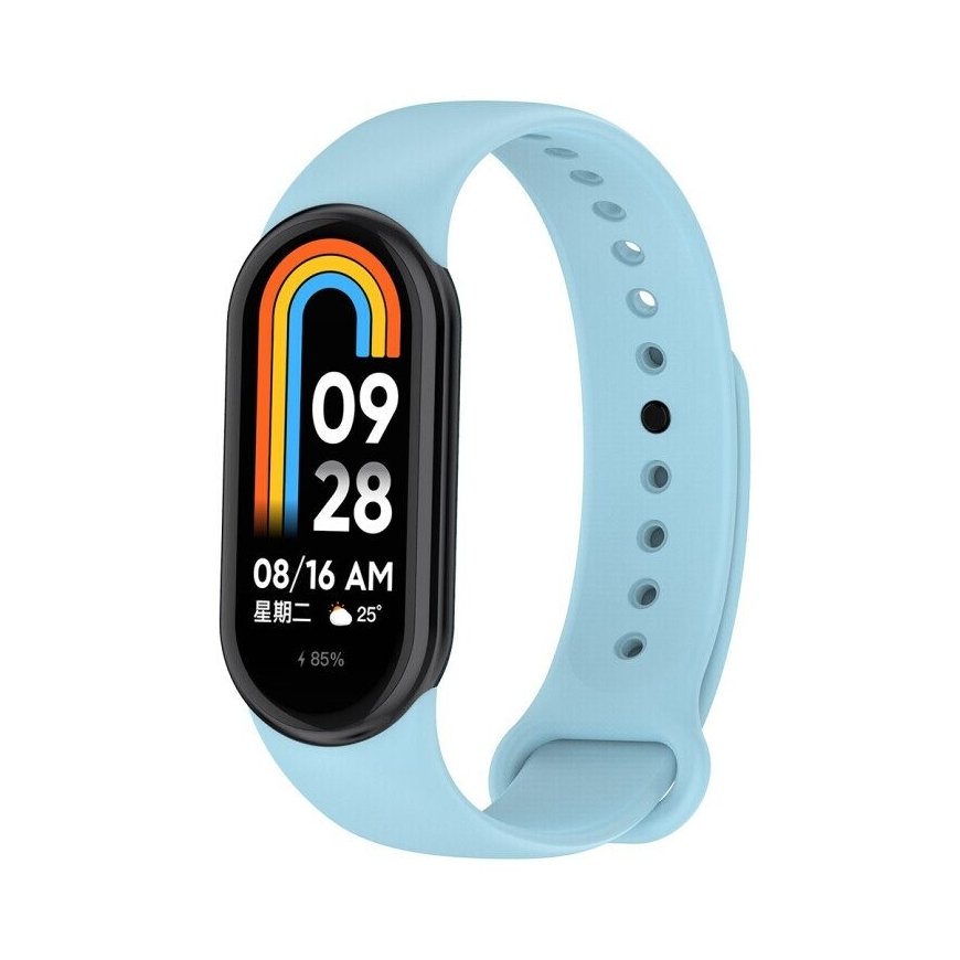 Wristband for Xiaomi Mi Band 8 light blue