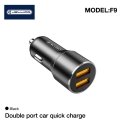 Jellico F9 36W Kompakts Auto DC 12-24V Divu 18W USB Ligzdu 3.1A Jellico F9 36W Kompakts Auto DC 12-24V Divu 18W USB Ligzdu 3.1A