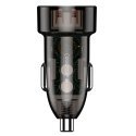 Jellico F12 48W Transparent Dual Port Car Fast Adaptive Charger Jellico F12 48W Transparent Dual Port Car Fast Adaptive Charger
