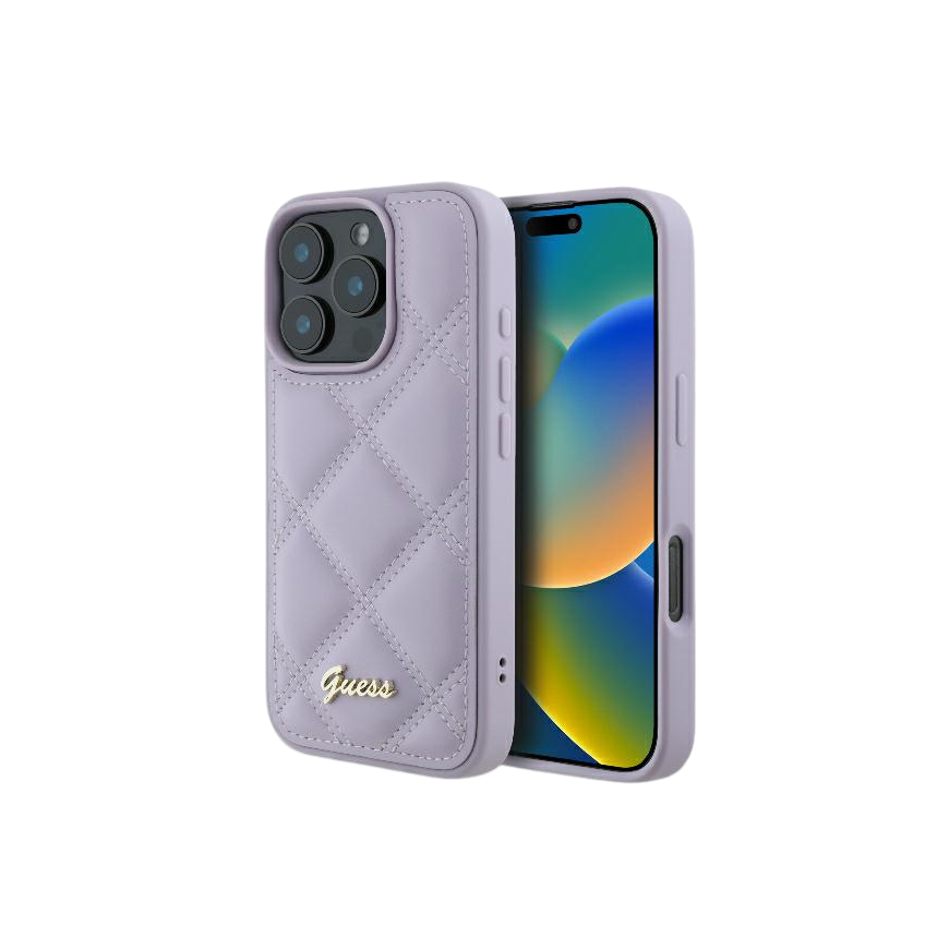 Guess GUHMP16LPSAHMCU iPhone 16 Pro 6.3" fioletowy|purple hardc – 2