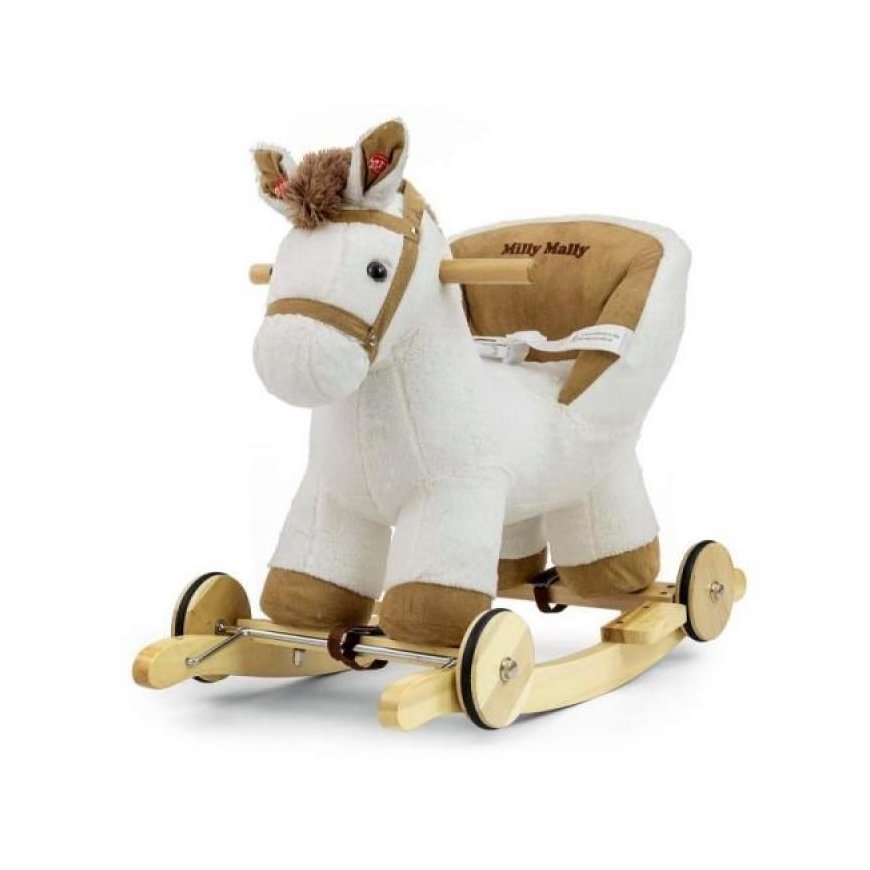 Milly Mally Šūpuļzirdziņš Polly white