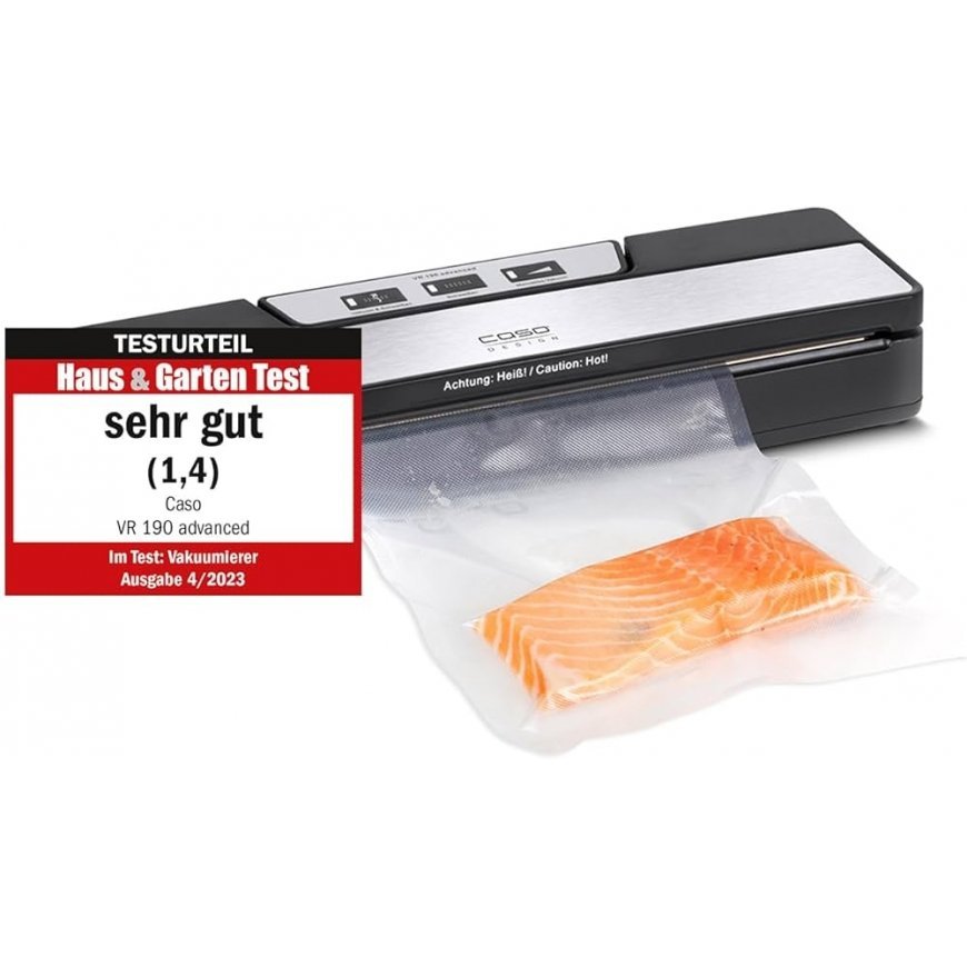 Caso Vacuum Sealer VR 190 black