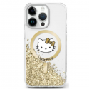 Case Hello Kitty HKHMP16XLGDIH iPhone 16 Pro Max 6.9" white gold/white gold hardcase Liquid Glitter Fever MagSafe Case Hello Kitty HKHMP16XLGDIH iPhone 16 Pro Max 6.9" white gold/white gold hardcase Liquid Glitter Fever MagSafe