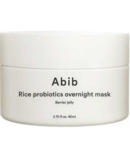Abib Rice Probiotics Overnight Mask Barrier Jelly strengthening face mask for the night 80ml