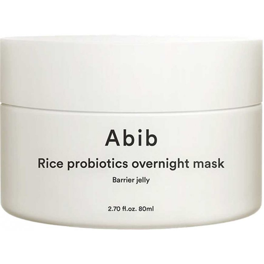 Abib Rice Probiotics Overnight Mask Barrier Jelly strengthening face mask for the night 80ml