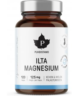 Purushidamo Ilta Magnesium, 120caps