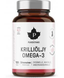 Puhdistamo Krilliöljy Omega-3, 120kaps